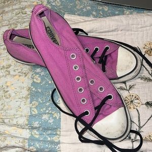 Purple converse